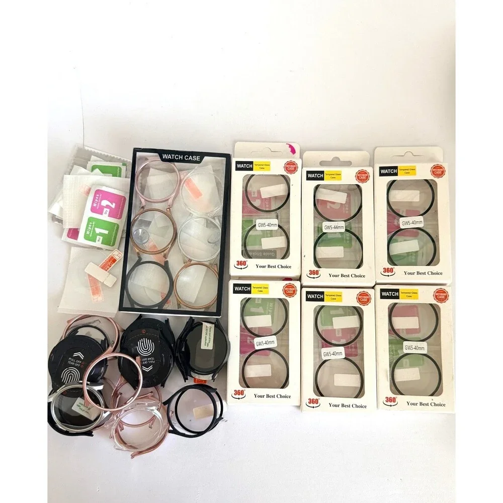 Samsung Galaxy Watch 5 Cases & Screen Protectors Wholesale Bulk Lot – New